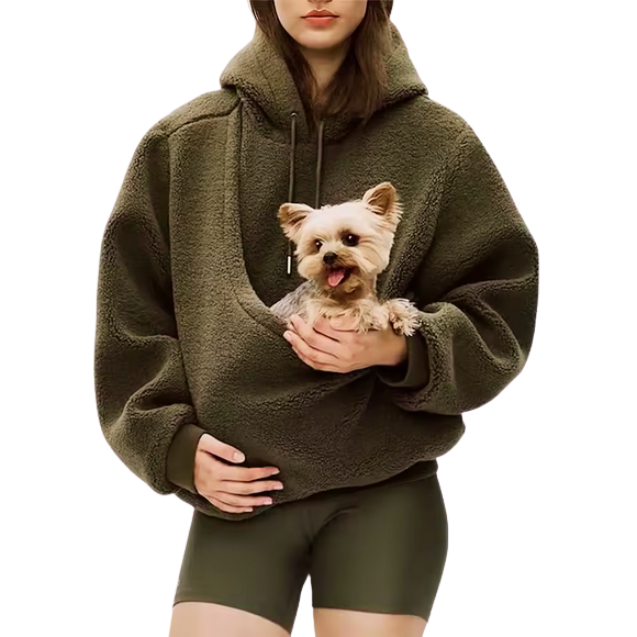 BondWear Pet Pocket Hoodie