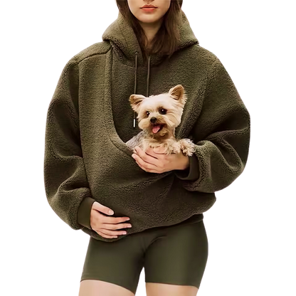 BondWear Pet Pocket Hoodie