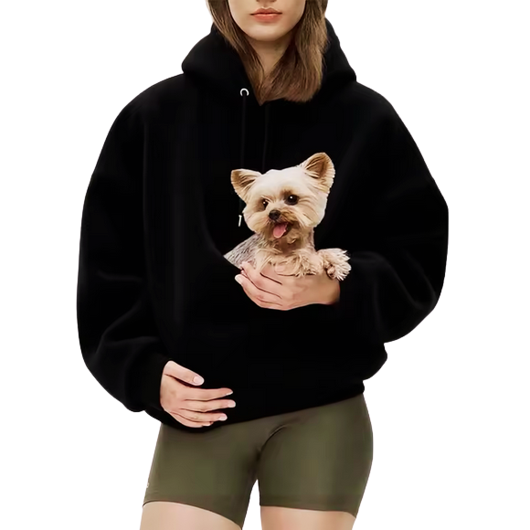 BondWear Pet Pocket Hoodie