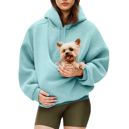 BondWear Pet Pocket Hoodie