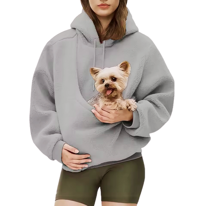 BondWear Pet Pocket Hoodie