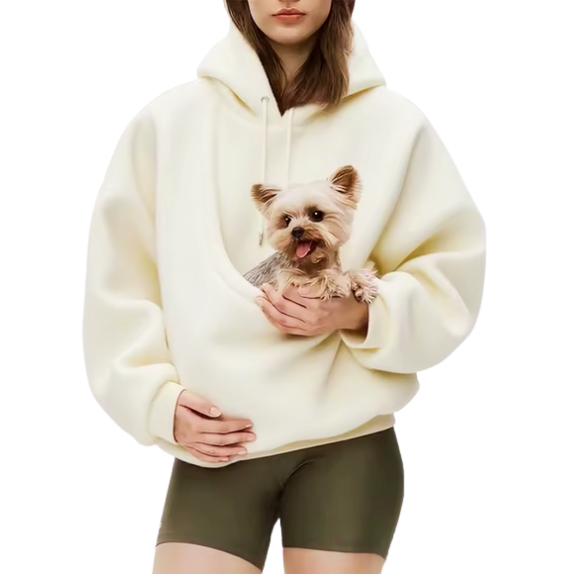 BondWear Pet Pocket Hoodie