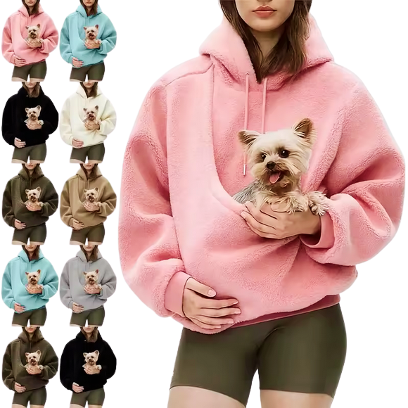 BondWear Pet Pocket Hoodie