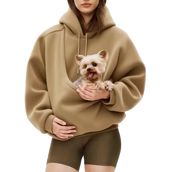 BondWear Pet Pocket Hoodie